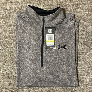 New Men’s Under Armour Tech 1/2 Zip- Medium